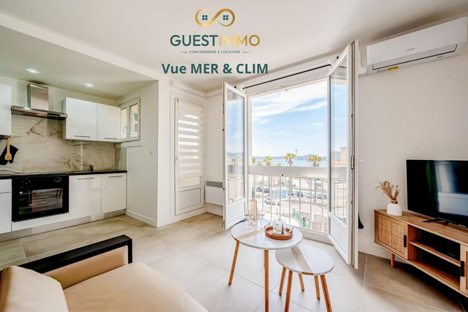 Air-Conditioned Apartment - Sea View Port Тулон Екстериор снимка